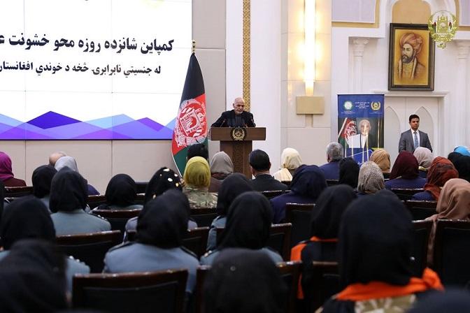 غنى: خشونت علیه زن نه افتخار است و نه هم نمایندگی از مردانگی می کند