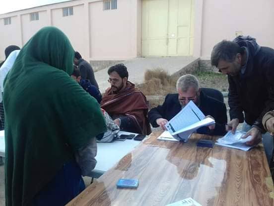 روند توزیع کمک های زمستانی برای ۶۴۴ خانواده بیجا شده در دایکندی آغاز شد