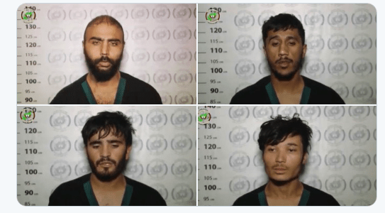 4 notorious kidnappers arrested in Kabul