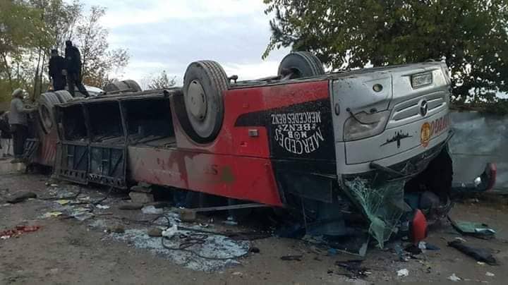 5 dead, 15 injured as bus overturns in Takhar