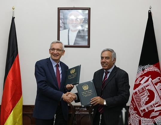 Germany pledges 6.2b afs in aid to Afghanistan