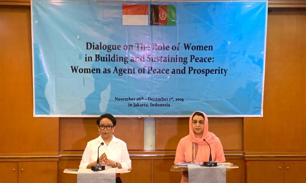 Jakarta stresses Afghan women’s role in peace bid