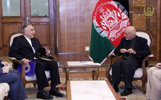 Iran renews support for Afghan led, owned peace process