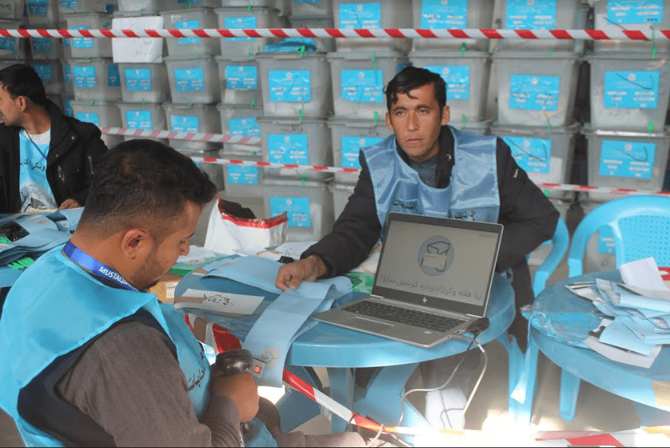Afghans happy over poll result, blast prolonged delay