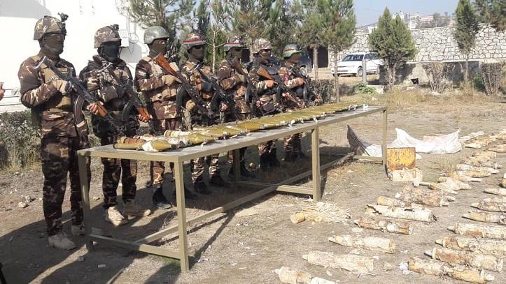 Taliban’s weapons depot seized in Khost
