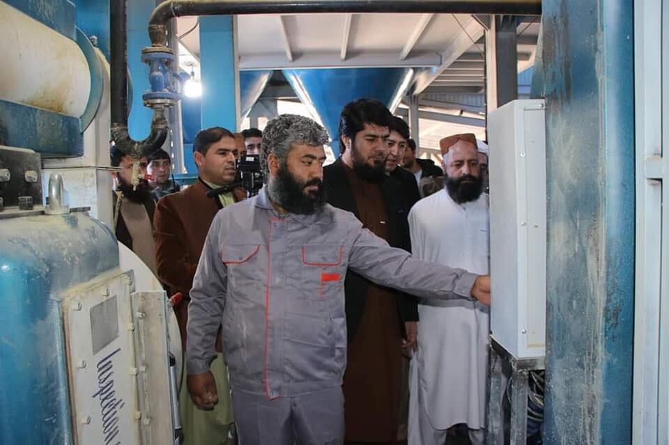 In a first poultry feed factory established in Farah