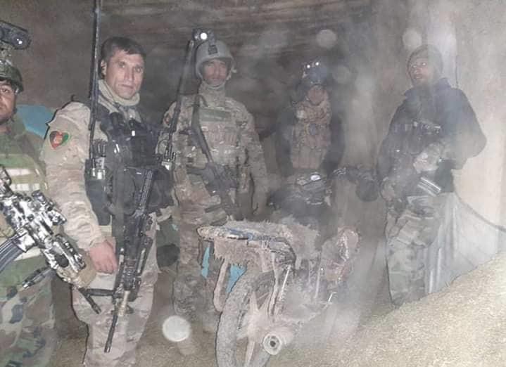 Taliban’s huge weapons depot destroyed in Logar