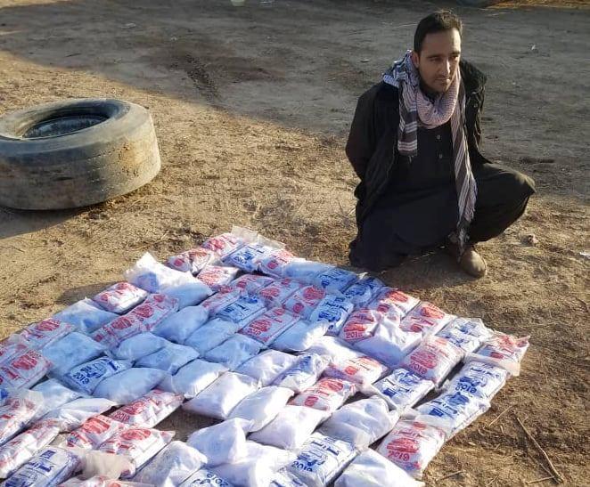یک ايرانى با بیش از ١٦٠ کیلو موادمخدر در هرات بازداشت شد