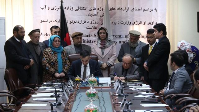 Contracts of 452m afs projects signed in Kabul