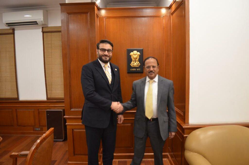 Mohib, Doval talk security cooperation