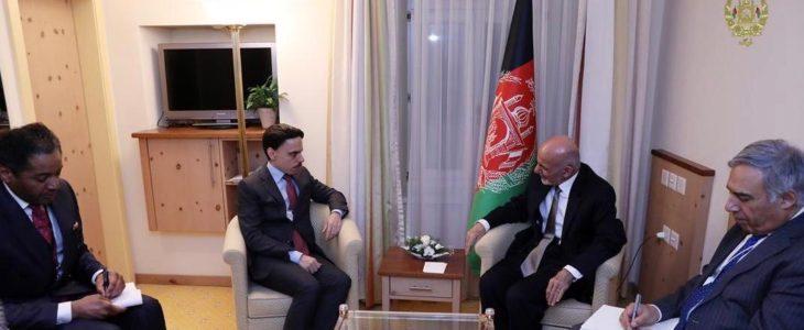 Ghani, Saudi FM discuss developments in region