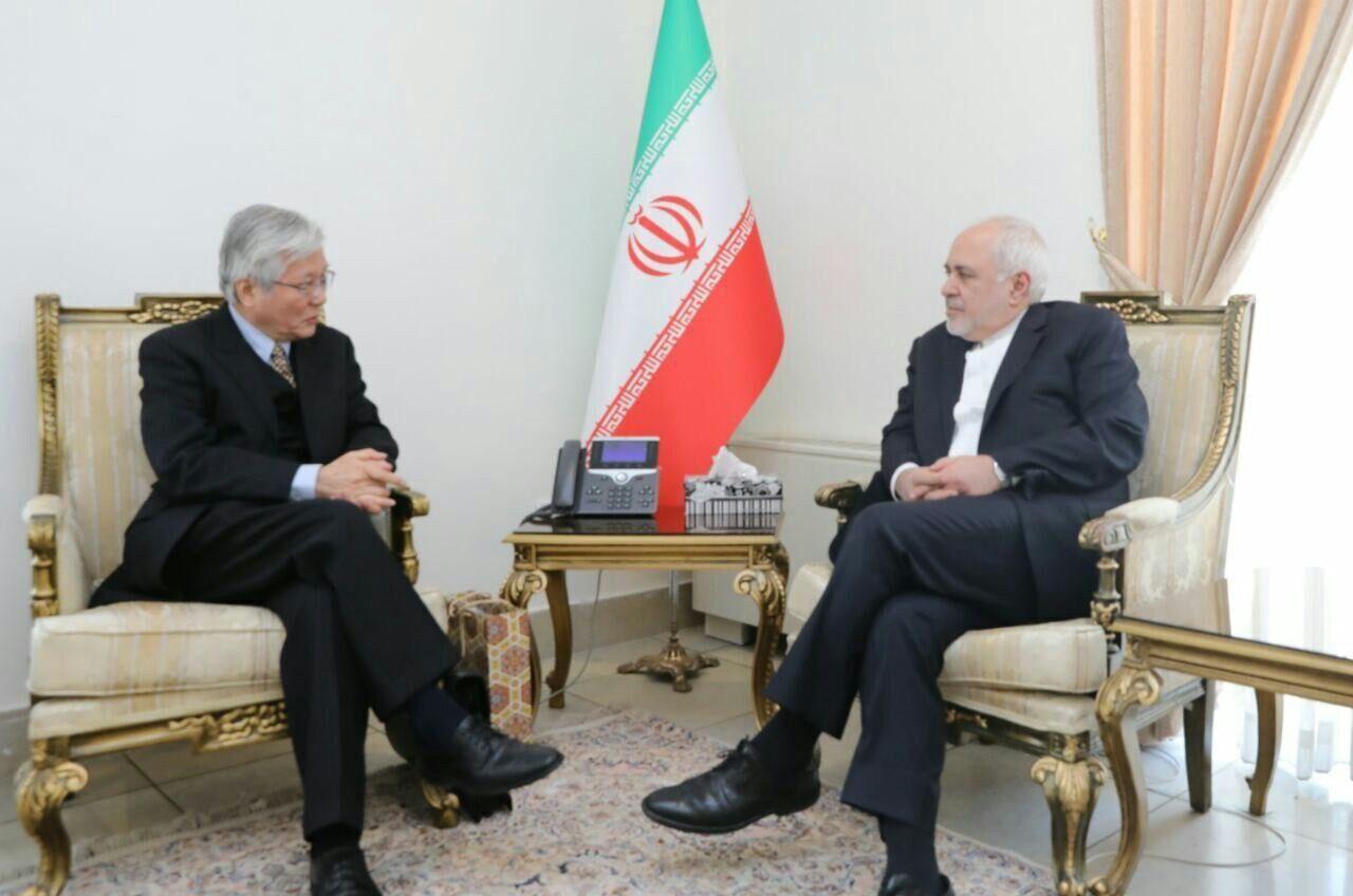 UNAMA Official, Iran FM Javed Zarif