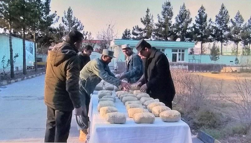 79kg hashish seized in Baghlan