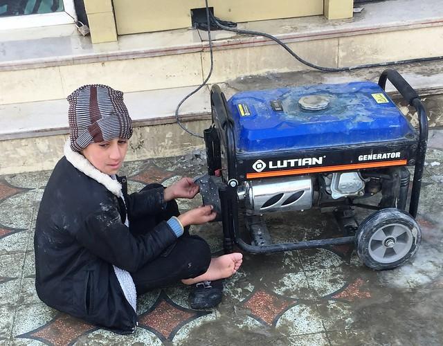 Labor child in Kabul City