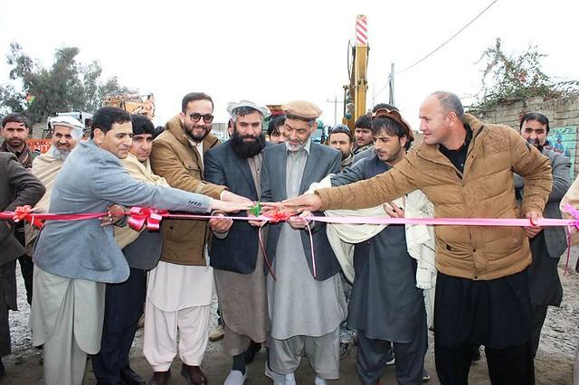 Work on 3 project get underway in Nangarhar, Laghman