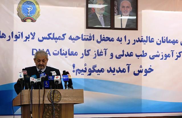 DNA laboratory inaugurated in Kabul
