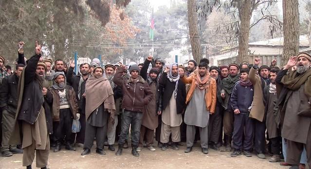 Baghlan coalmine workers
