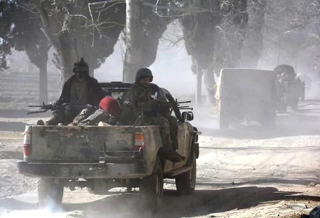 Security operation in Sherzad district of Nangarhar