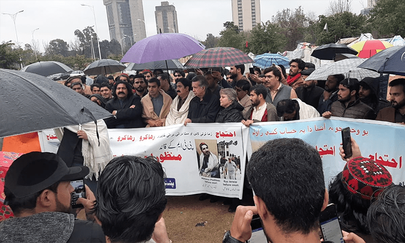 PTM lawmaker, supporters arrested in Islamabad