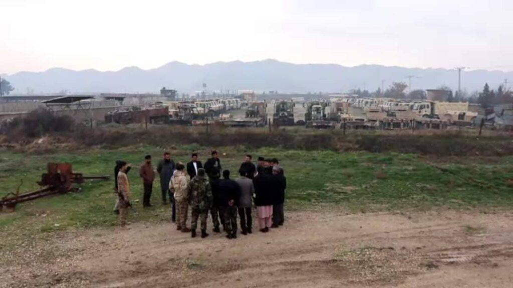 وزارت دفاع ٢٨ جریب زمین را به پوهنتون فاریاب تسلیم داد