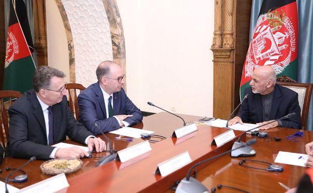 Ghani, Annen confer on Afghan peace process