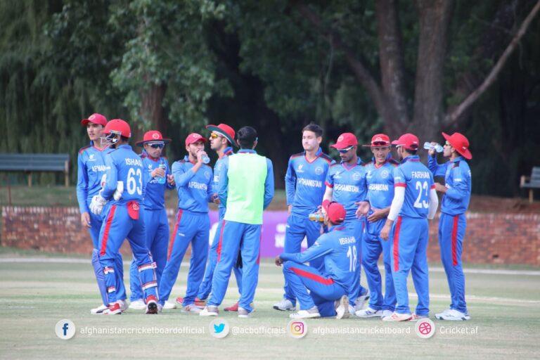 Afghanistan faces Zimbabwe in U-19 WC encounter