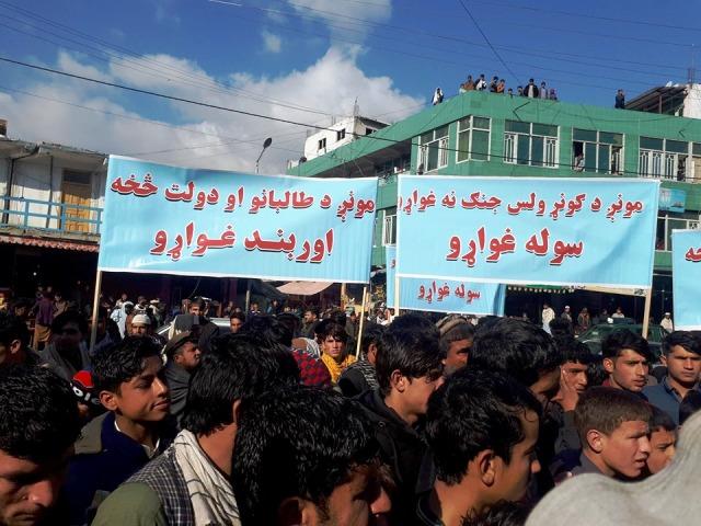 Kunar residents urge govt-Taliban truce