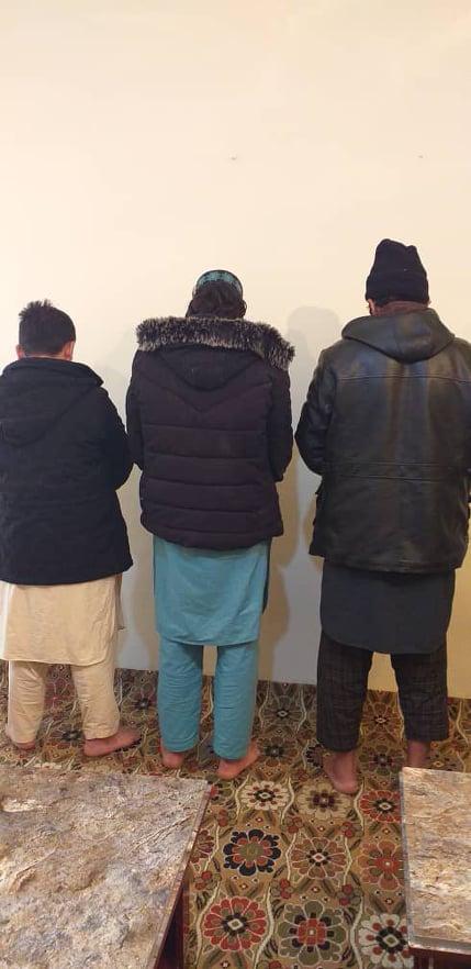 به شمول سه طالب ١١ تن از سوی پولیس فاریاب بازداشت شدند