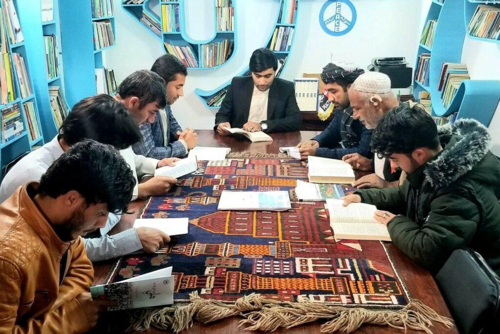 Kandahar Peace Library spreading peaceful mindset