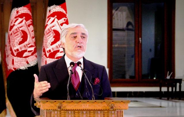 Abdullah blames Taliban for high level of violence