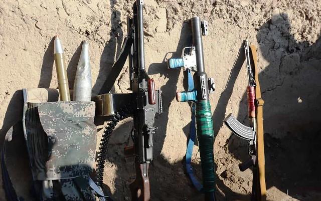 3 suspect, 5 weapons captured in Sar-i-Pul