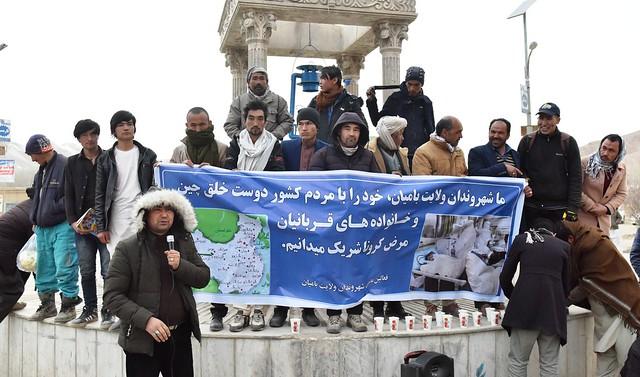 Bamyan residents condoled with China over coronavirus