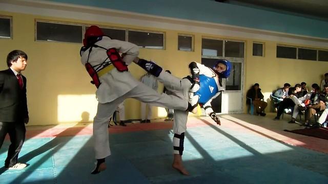 Taekwondo competition