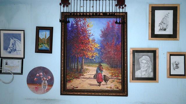 Painting exhibition in Kabul