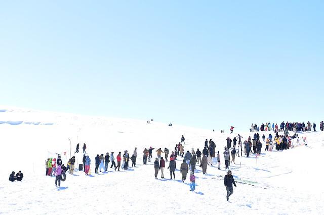 Winter sports in Bamyan