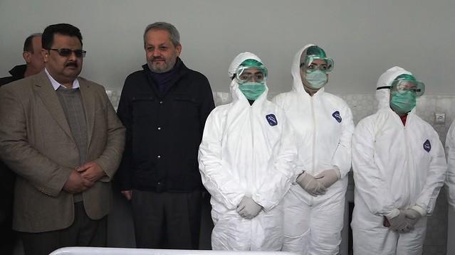 Coronavirus treatment center