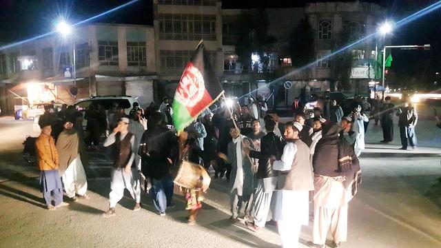 Kandahar people celebrate reduction of violence