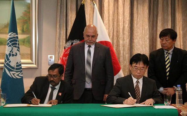 Agreement being inked