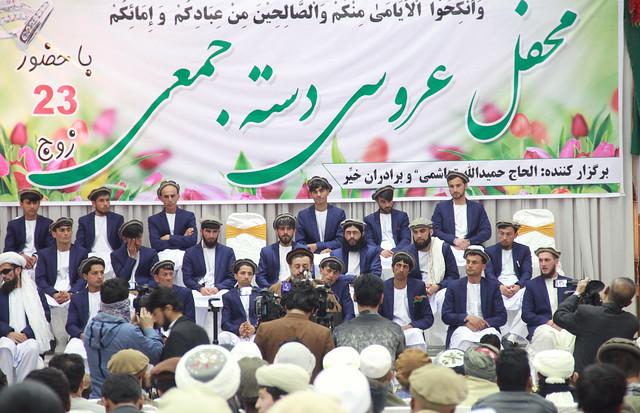 Mass-wedding ceremony held for 23 couples