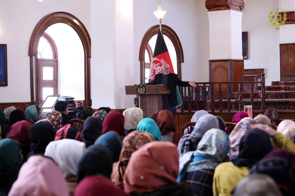 We want peace that protects women’s rights: Ghani