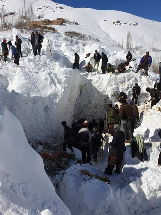 برفکوچ ها در دایکندی، جان ٢٢ تن را گرفته است