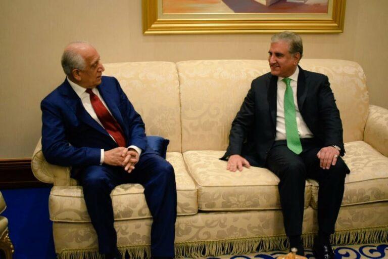 Khalilzad hails Islamabad’s role in Afghan peace process