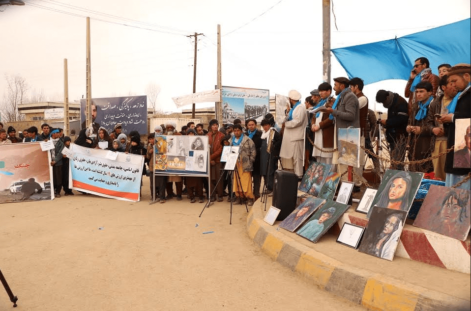 باشندگان غور خواهان حفظ آزادی بیان و حقوق زنان در مذاکرات صلح شدند