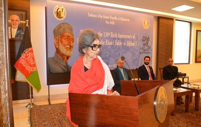 په هند کې افغان سفارت د باچا خان د زوکړې کاليزه ونمانځله