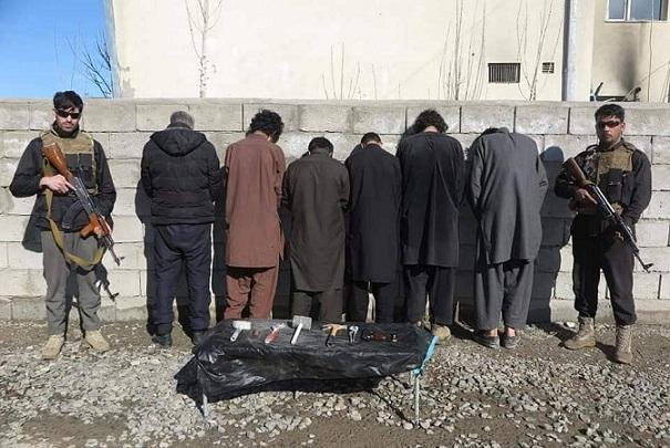 12 criminals, militants detained in Ghazni, Laghman
