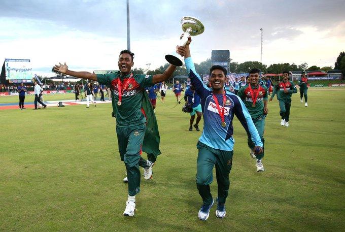 Bangladesh beats India under D/L to win ICC U19 WC title