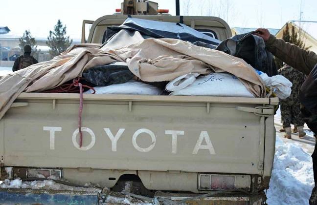 1,200kg of hashish seized in Logar raid