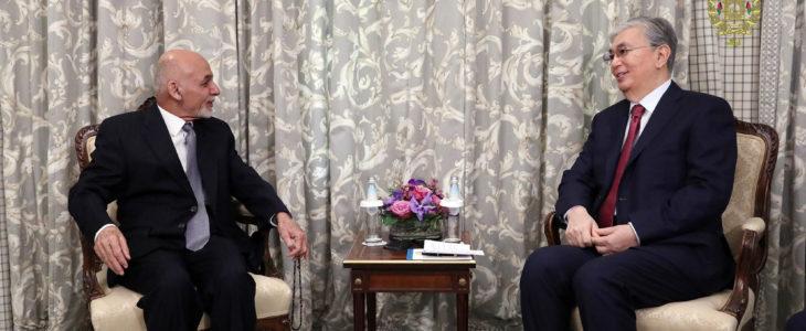 Ghani, Tokayev agree on expanding cooperation