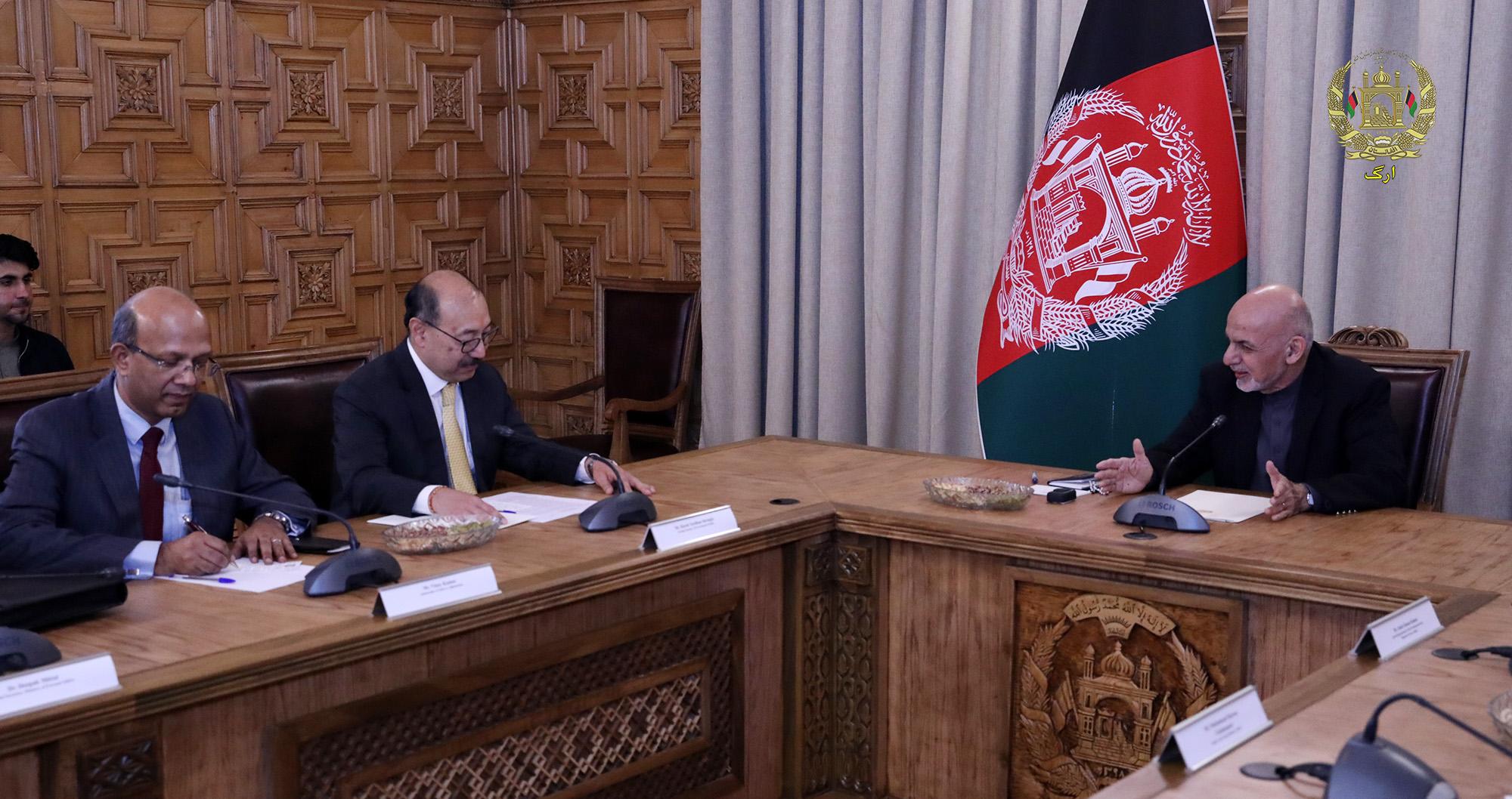 Ghani, Indian FM