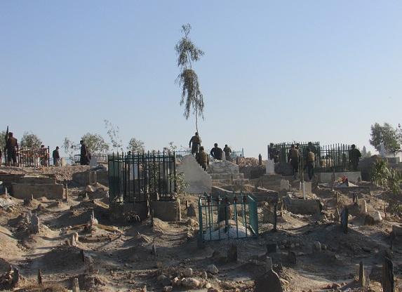 Graveyard’s land being usurped in Jalalabad city